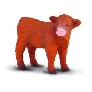 Craft material and supply: Collecta Highland Calf Standing