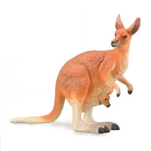 Collecta Red Kangaroo With Joey