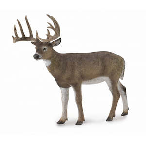 Craft material and supply: Collecta White Tailed Deer-Large