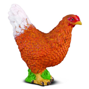 Craft material and supply: Collecta Hen - Small