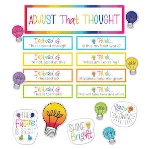 Light Bulb Moments Growth Mindset Mini Bulletin Board - D