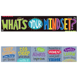 What's Your Mindset Double-Sided Banner