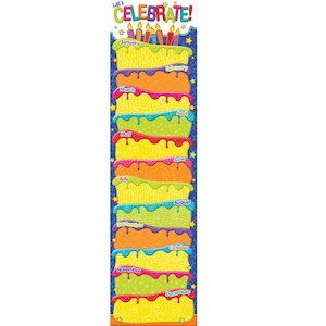 Craft material and supply: Colour My World Birthday! Banner