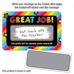 Great Job! Scratch Off Award - D