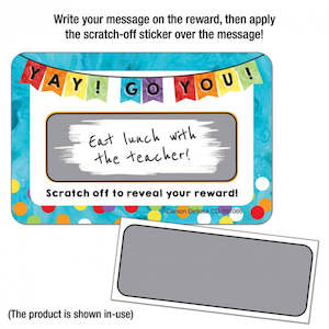 Yay! Go You! Scratch Off Award - D