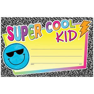 Super Cool Kid Certificates