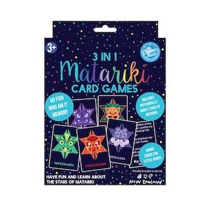 Matariki 3 in 1 Card Game