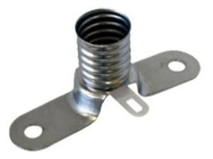 Products: Bulb Holder with tabs metal MES bulb