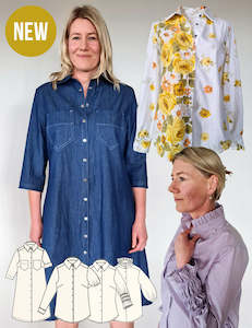 Non-store-based: Pattern Bundle - Classic shirt & shirt dress