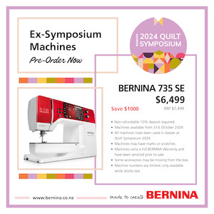 BERNINA 735 Special Edition Ex-Symposium