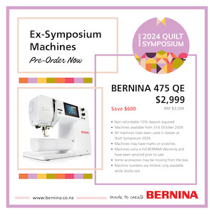 BERNINA 475QE Ex-Symposium