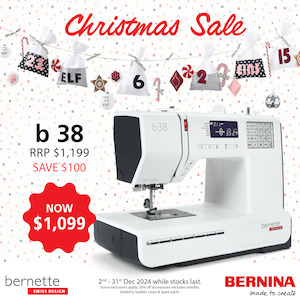 Bernette Sewing Machines: bernette 38