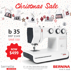 Bernette Sewing Machines: bernette 35