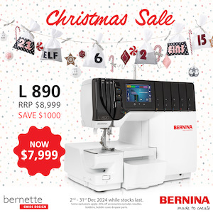 Bernina Sewing Machines: BERNINA L890 Overlock & Coverstitch Combo