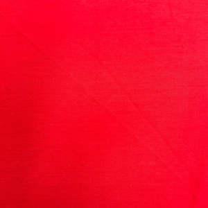 Feature Fabrics: Cotton jersey, Red, 170cm wide