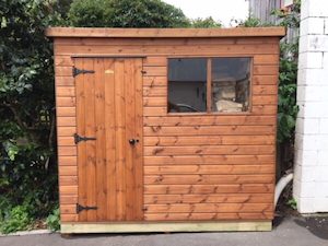 Pent Shed 1500×2400