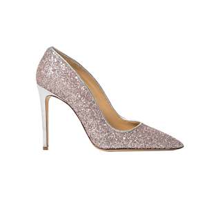 Shoe: Ariel - Antique Rose Glitter