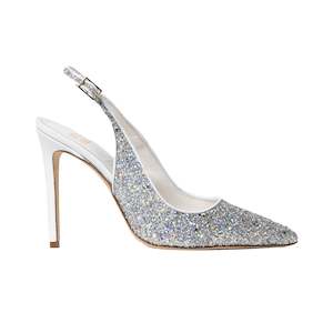 Shoe: Andy - Silver Glitter