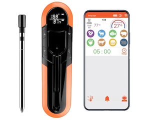 Meat Thermometer Smart Wireless