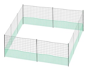 Netting Fence Fencing