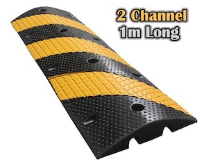 1 Channel Floor Cable Protector Solid Ramp