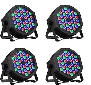 Music Instruments: Professional 54 LEDs PAR Light LED Strobe Stage PAR Light 4PCS