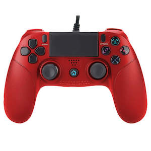 Replacement Controller for PS4 Wired Red