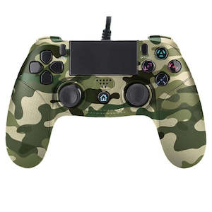 Gaming: Replacement Controller PS4  Camo Wired