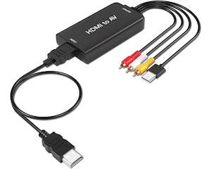 Electronics Photography: HDMI to AV Converter