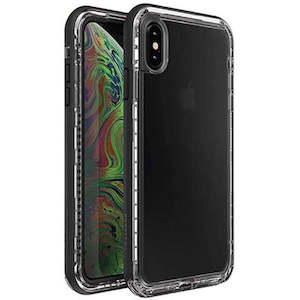 Lifeproof Next iPhone Xs Max Case Black Clear