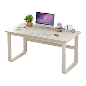 Computer Desk Workstation Sturdy Metal Frame Home Office Desk Table