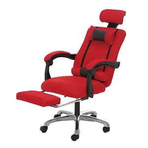 Ergonomic Office Chair Swivel Red