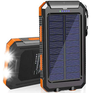 Phone Chargers: Solar Power Bank Solar Charger 20000Mah