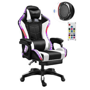 Gaming Chair With Rgb Light And Speaker