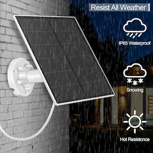 Solar Panel for Security Camera