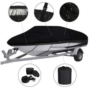 Products: Trailerable Boat Cover 600D 16ft Black