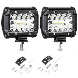 2Pcs 4Inch Led Work Light Bar