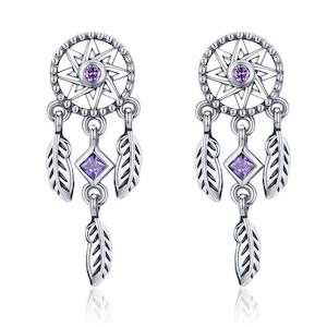 Vintage Dreamcatcher Earrings