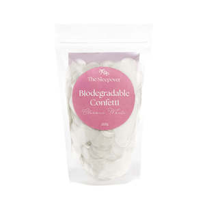 Biodegradable Confetti | Classic White