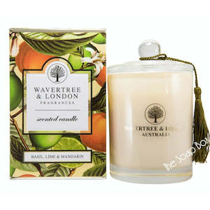 For Him: Basil Lime & Mandarin Soy Candle