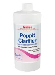 Poppits Chemicals: Poppit Liquid Clarifier 1L