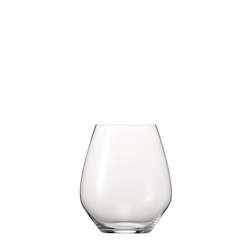 Stemless Wine Glasses: Spiegelau Authentis Casual Burgundy