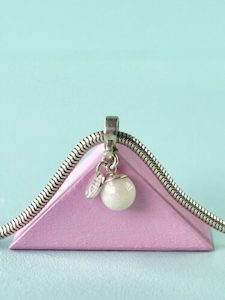 Indigo Pearl Charm