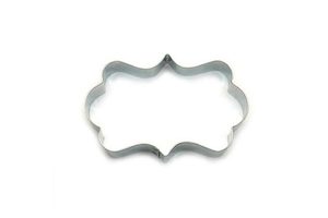 Flourish Rectangle Cookie Cutter - The Style Aesthetic