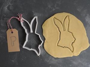 Rabbit Silhouette Cookie Cutter - The Style Aesthetic