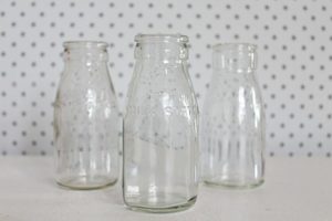 Vintage Mini Milk Bottles - The Style Aesthetic