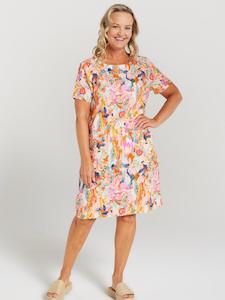 Clothing: Summer Rose Print Dress