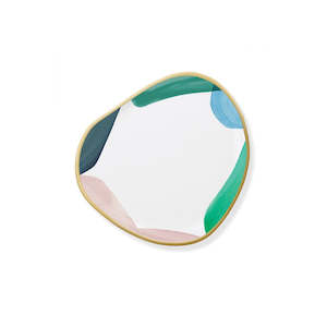 Trinket Tray - Green Edge