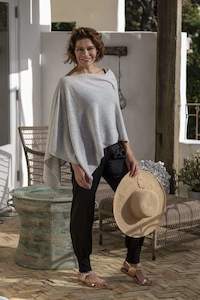 Clothing: 100% Cashmere Poncho