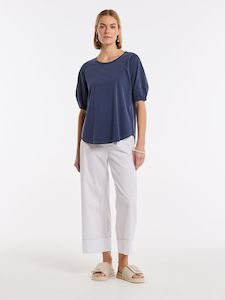 Clothing: Lantern Sleeve Pigment Tee